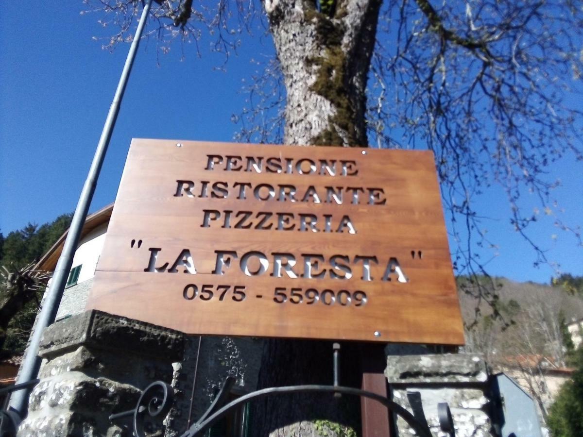 La Foresta Albergo Ristorante Pizzeria Badia Prataglia Exteriér fotografie